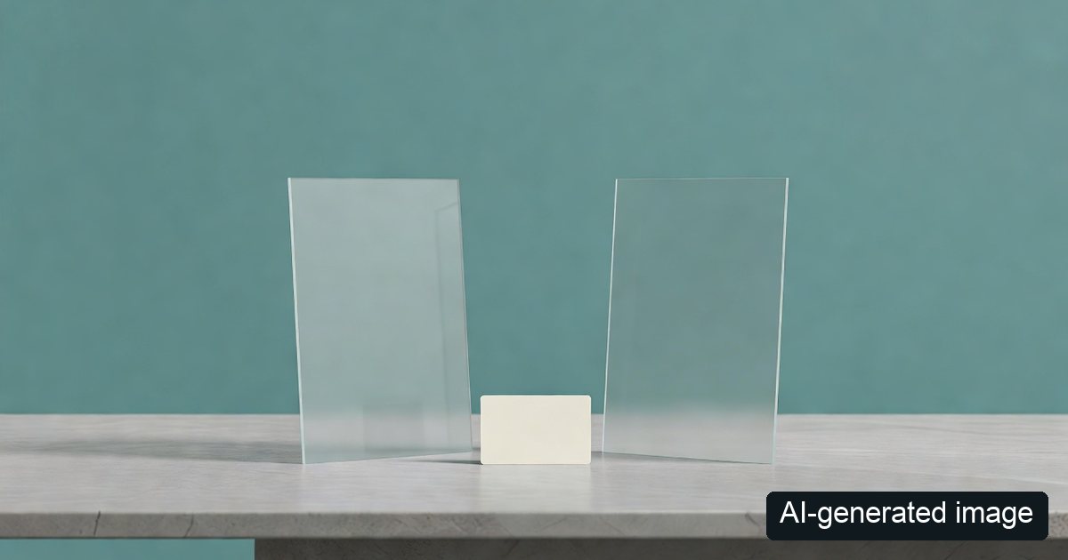 AI-generated image: blank card and glass panels symbolising access boundaries, not Changi's actual checkpoint
