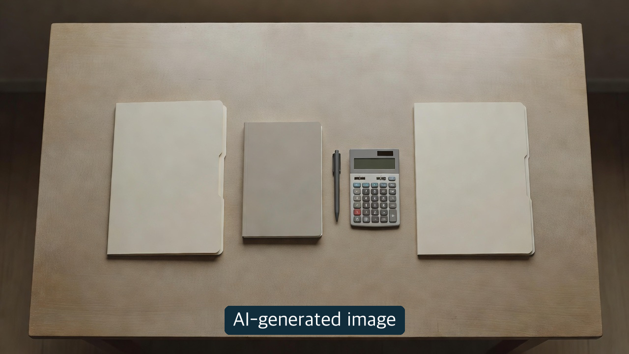 AI-generated conceptual illustration: Three distinct dates in Korea's conditional bad-debt recognition policy. Not an actual financial institution document or evidence of a consultation or debt outcome.