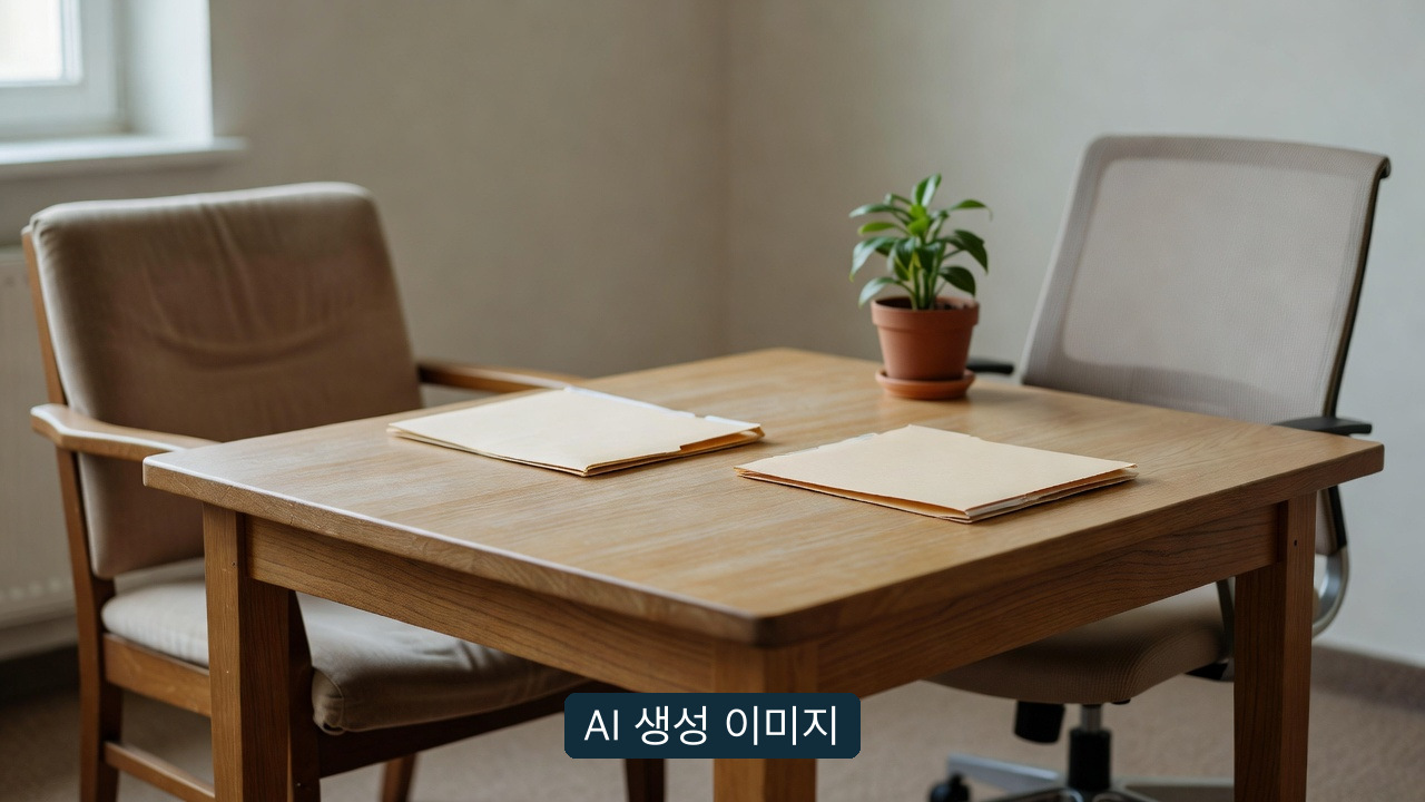 AI 생성 개념 이미지: 문의할 항목을 남기는 기록표. 실제 금융회사 문서·상담·채무 처리의 증거가 아닙니다.