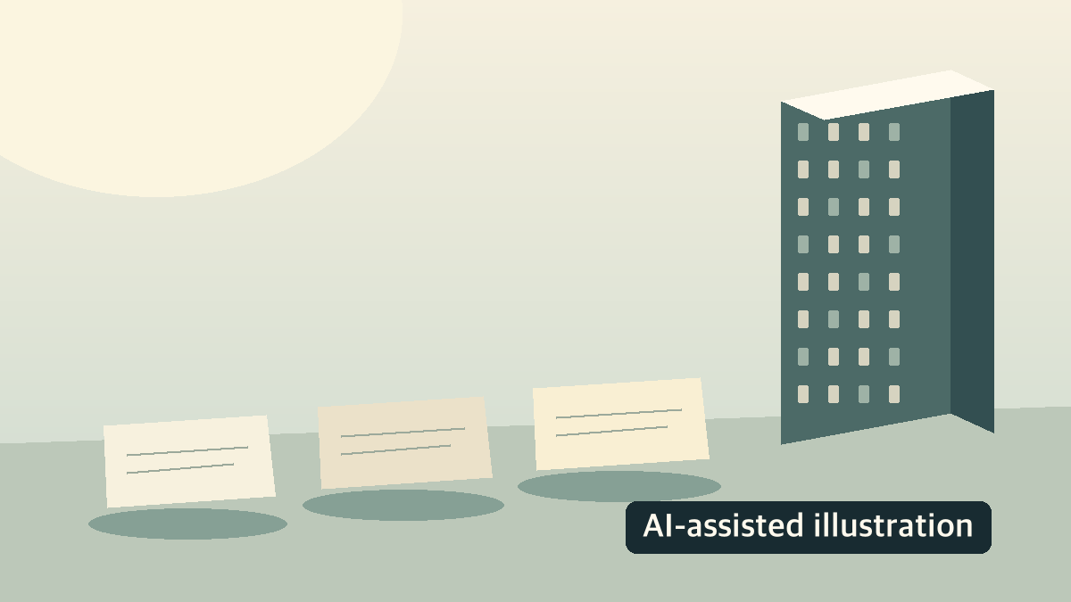 AI-assisted illustration: separate abstract paths for detection, police processing and forwarding to prosecutors