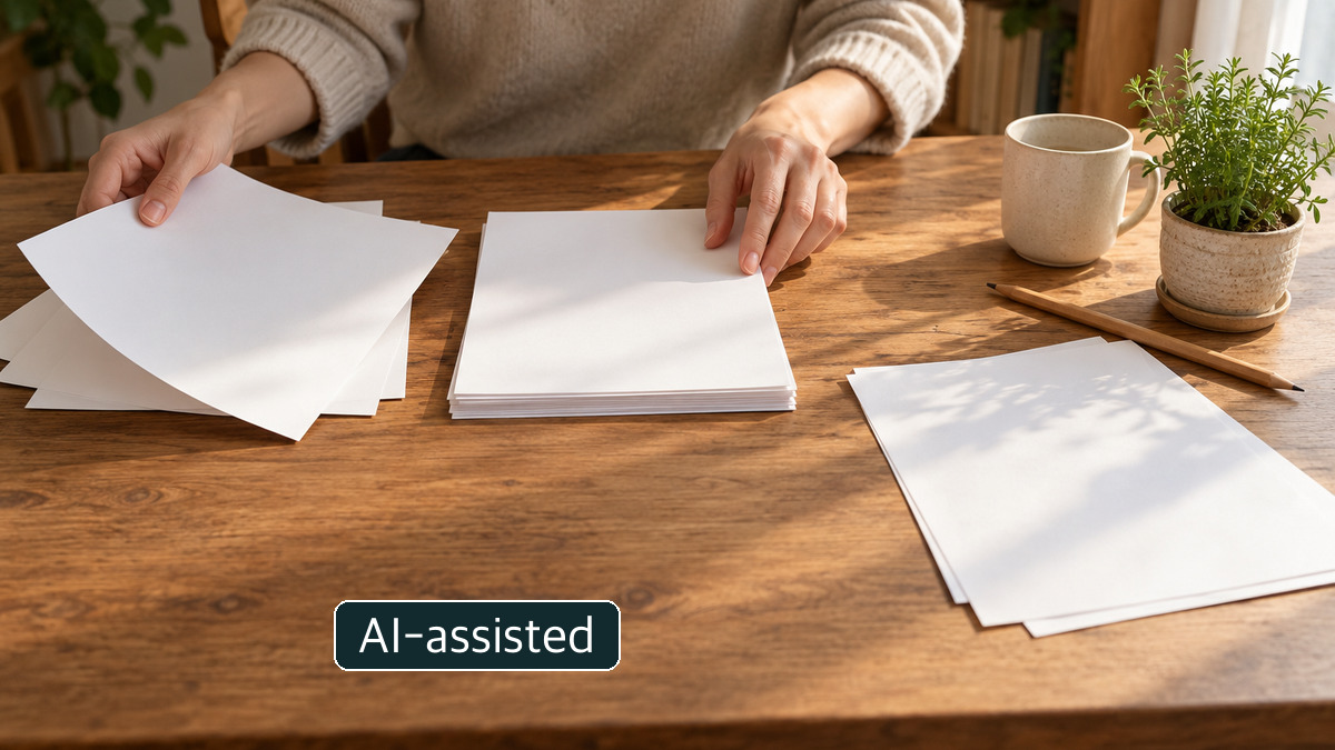 Conceptual home paperwork, not an actual Youth DB application or government form.