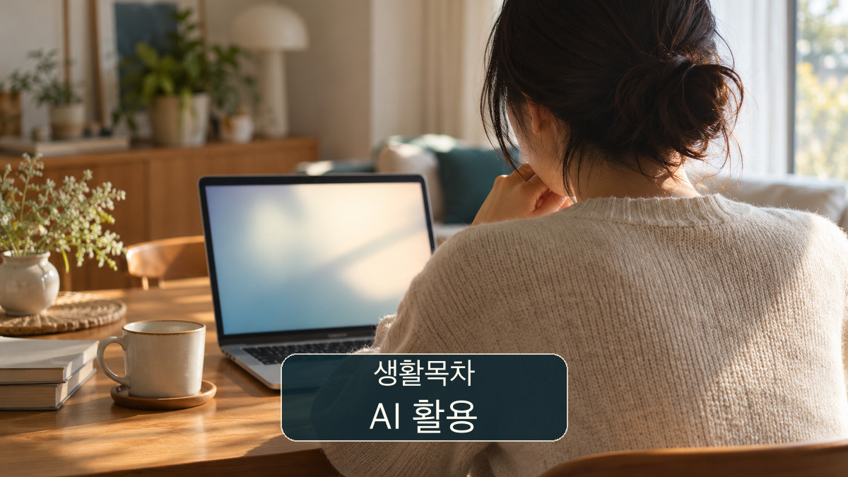 글자가 판독되지 않는 화면을 집에서 확인하는 일반적인 장면. 실제 응답 데이터나 국가데이터처 서비스 화면이 아님