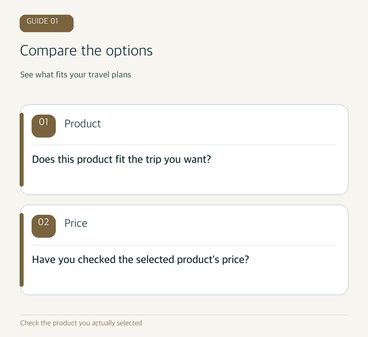 Code-drawn diagram: choose a product class and travel date