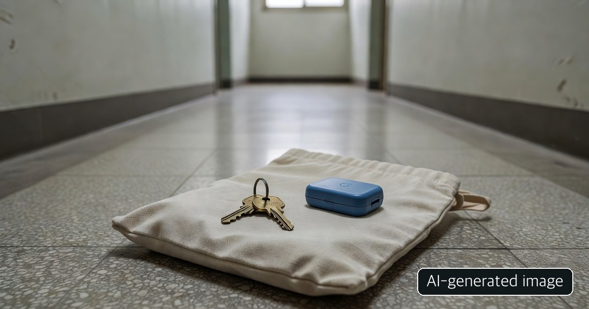 AI-generated generic personal carry items, not the actual distributed product